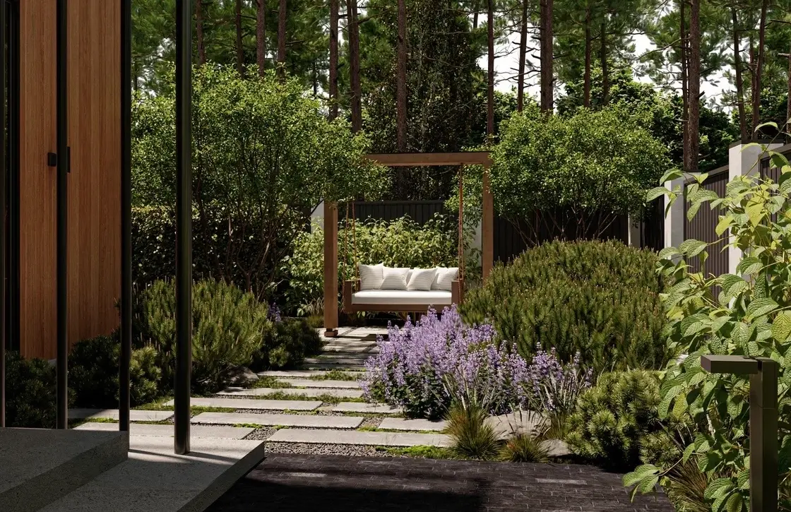 Ландшафтный дизайн проекта Выселки